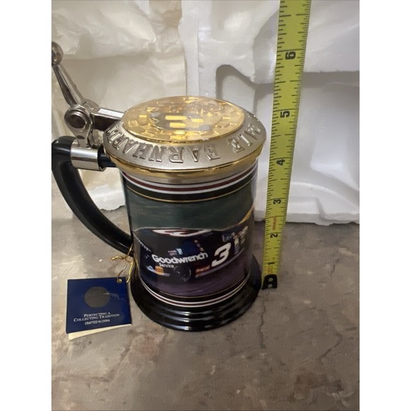 Dale Earnhardt #3 The Franklin Mint Eyes on the Prize Collector Tankard - Picture 7 of 7